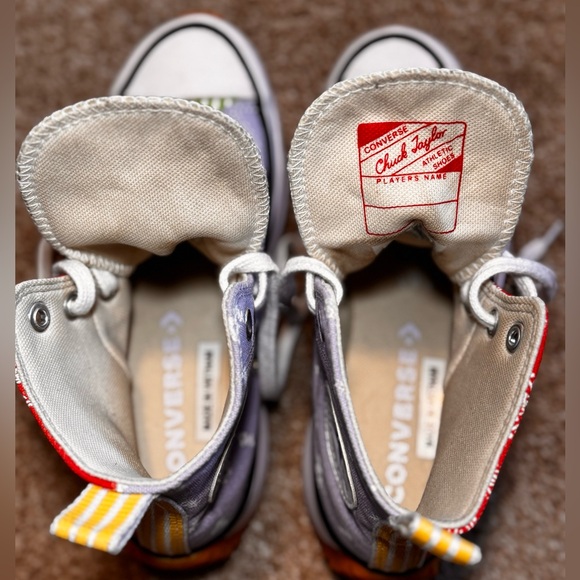 Converse Run Star Hike Platform High 'Floral & Paisley' Women Shoe Size 6.5 - Picture 13 of 15